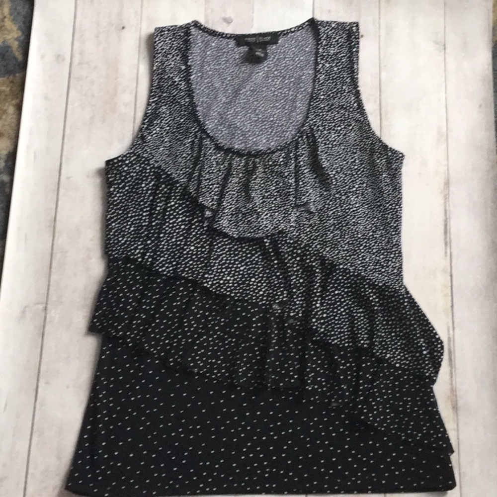 White House black market sleeveless blouse